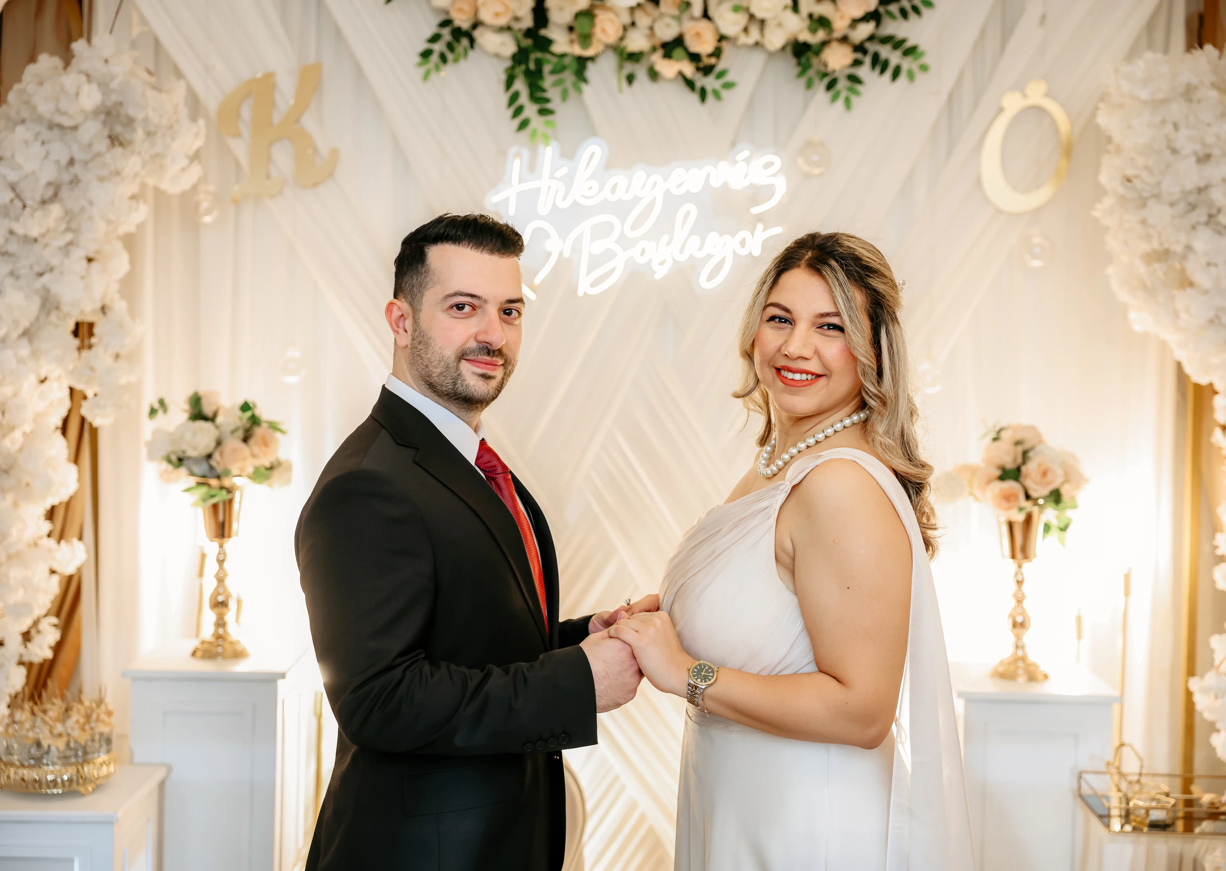 Nişan fotoğrafçısı Ankara salon çekimi